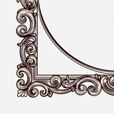 Decorative border design for art projects