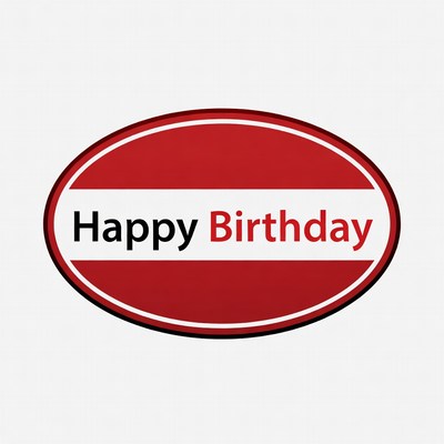 Happy birthday celebration sign online