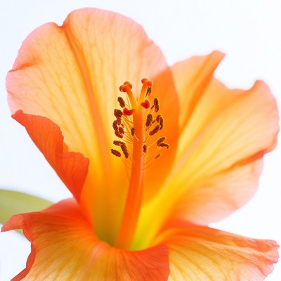 Hibiscus flower with bright colors