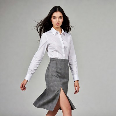 Model walks in urban setting