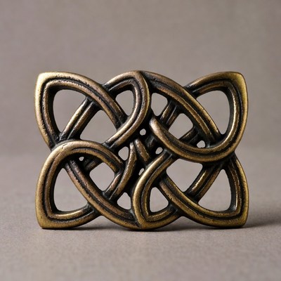 Bronze Celtic Knot Buckle