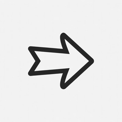 Black right arrow icon