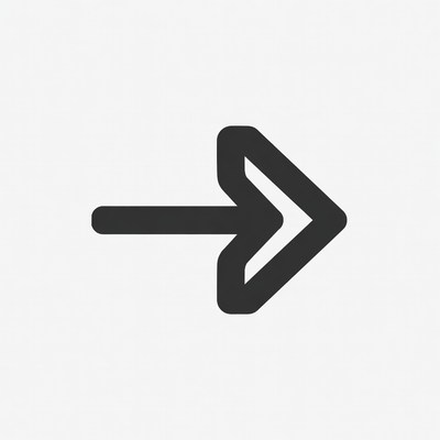 Black right arrow icon