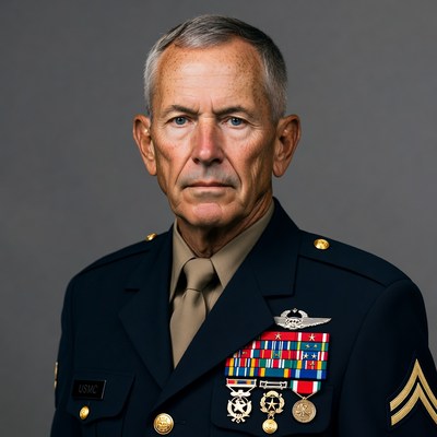 US Army Sergeant Major portrait