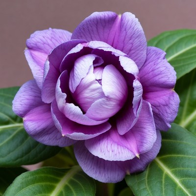 Purple Peony Flower Bloom