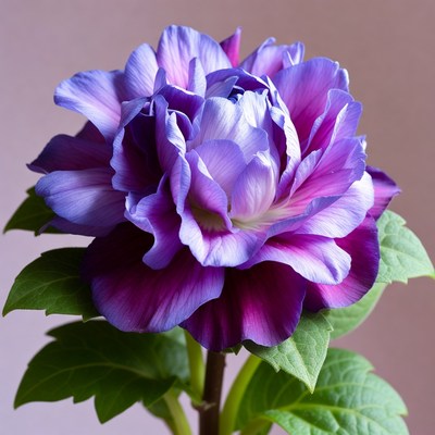 Purple Dahlia Flower Bloom
