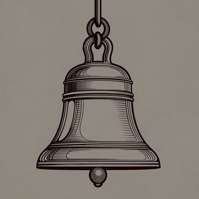 Hanging Bell Illustration