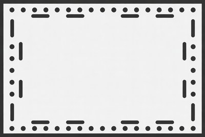 Blank Line Art Frame