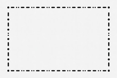 Dotted Line Border Frame