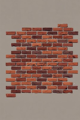 Brick Wall Illustration
