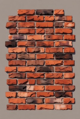 Red Brick Wall Texture
