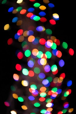 Colorful Bokeh Lights Background