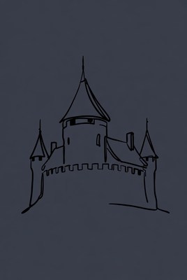 Medieval Castle Illustration