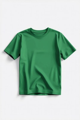 Green Youth T-Shirt Isolated