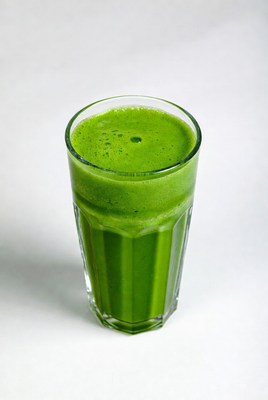 Green Smoothie in Glass