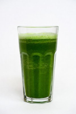 Green Smoothie in Glass