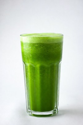 Green Smoothie in Glass