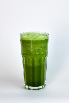 Green Smoothie in Glass
