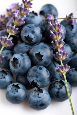 Blueberries with Lavender