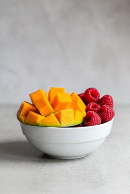 Mango and Raspberry Bowl