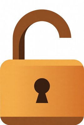 Unlocked Padlock Icon