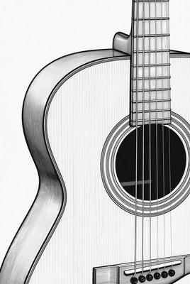 Acoustic Guitar Sketch