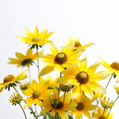 Cluster of yellow flowers