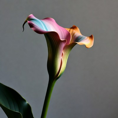 Colorful Calla Lily Flower