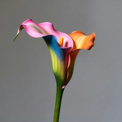 Colorful Calla Lily Flower