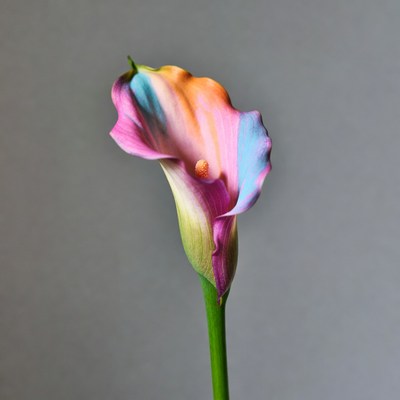 Colorful Rainbow Calla Lily