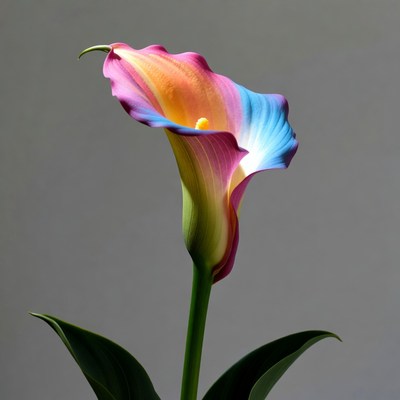 Colorful Rainbow Calla Lily