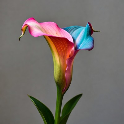 Colorful Rainbow Calla Lily