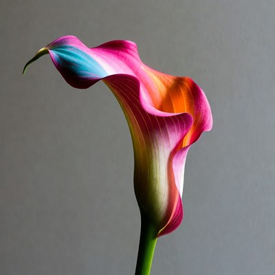 Colorful Calla Lily Flower