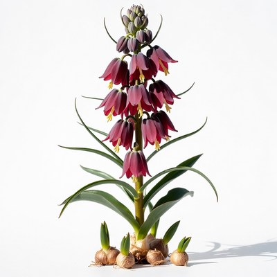 Foxglove Flower with Bulbs