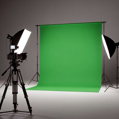 Green Screen Studio Setup