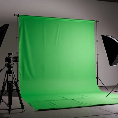 Green Screen Studio Setup