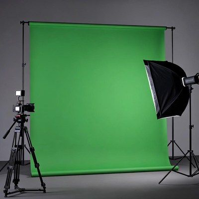Green Screen Studio Setup