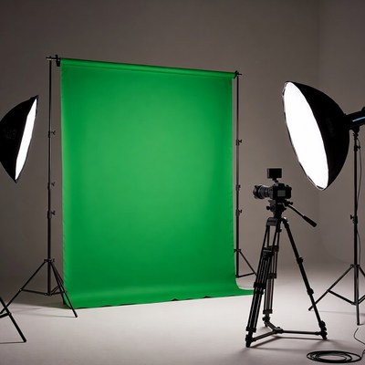 Green Screen Studio Setup