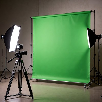 Green Screen Studio Setup