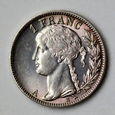 French 1 Franc Coin