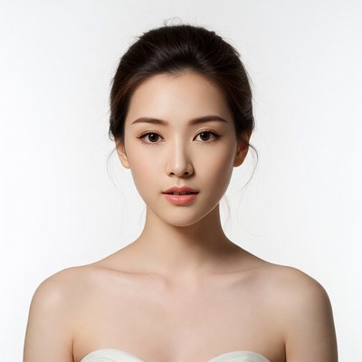 Beautiful Asian woman portrait