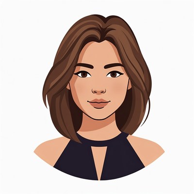 Asian woman with bob haircut