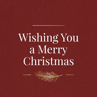 Merry Christmas Wishing Card