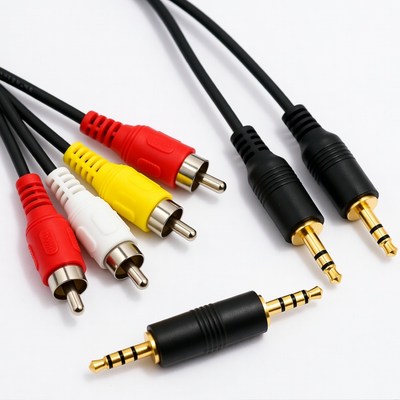RCA Audio Video Cables with 3.5mm Jacks