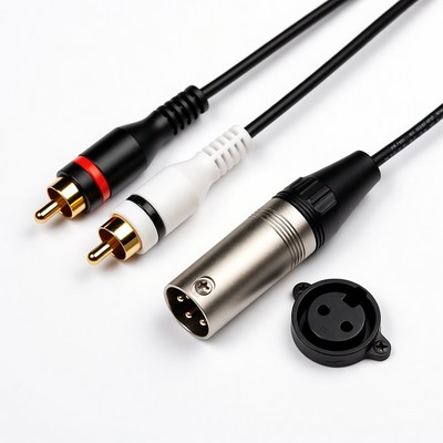 RCA to XLR Audio Cables