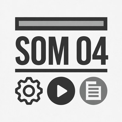 SOMOM 044 Icon with Gear Play Document