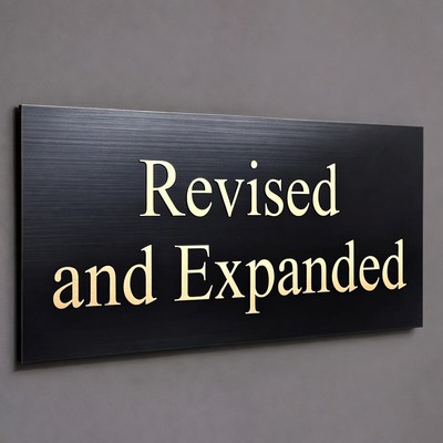 Revised and Expanded Sign