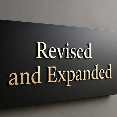 Revised and Expanded Gold Sign