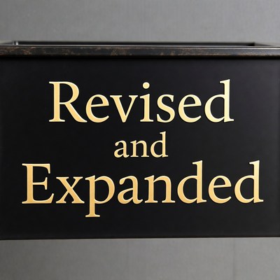 Revised and Expanded Sign
