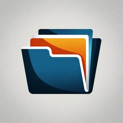 Open Colorful Folder Icon